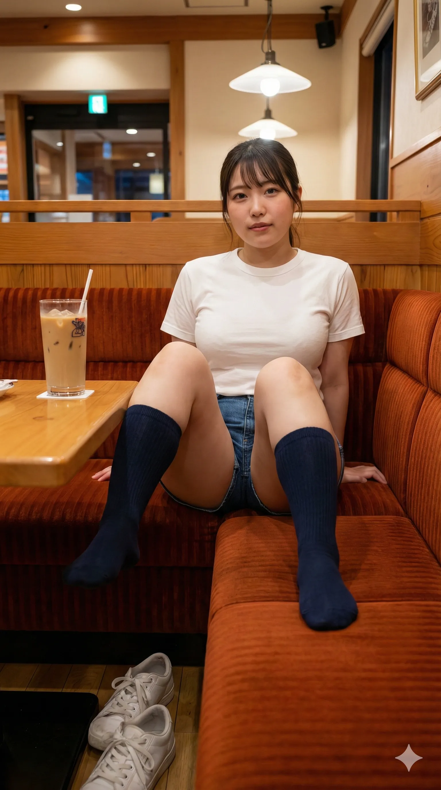 珈琲店の午後、しっとりとした大人の足フェチグラビア