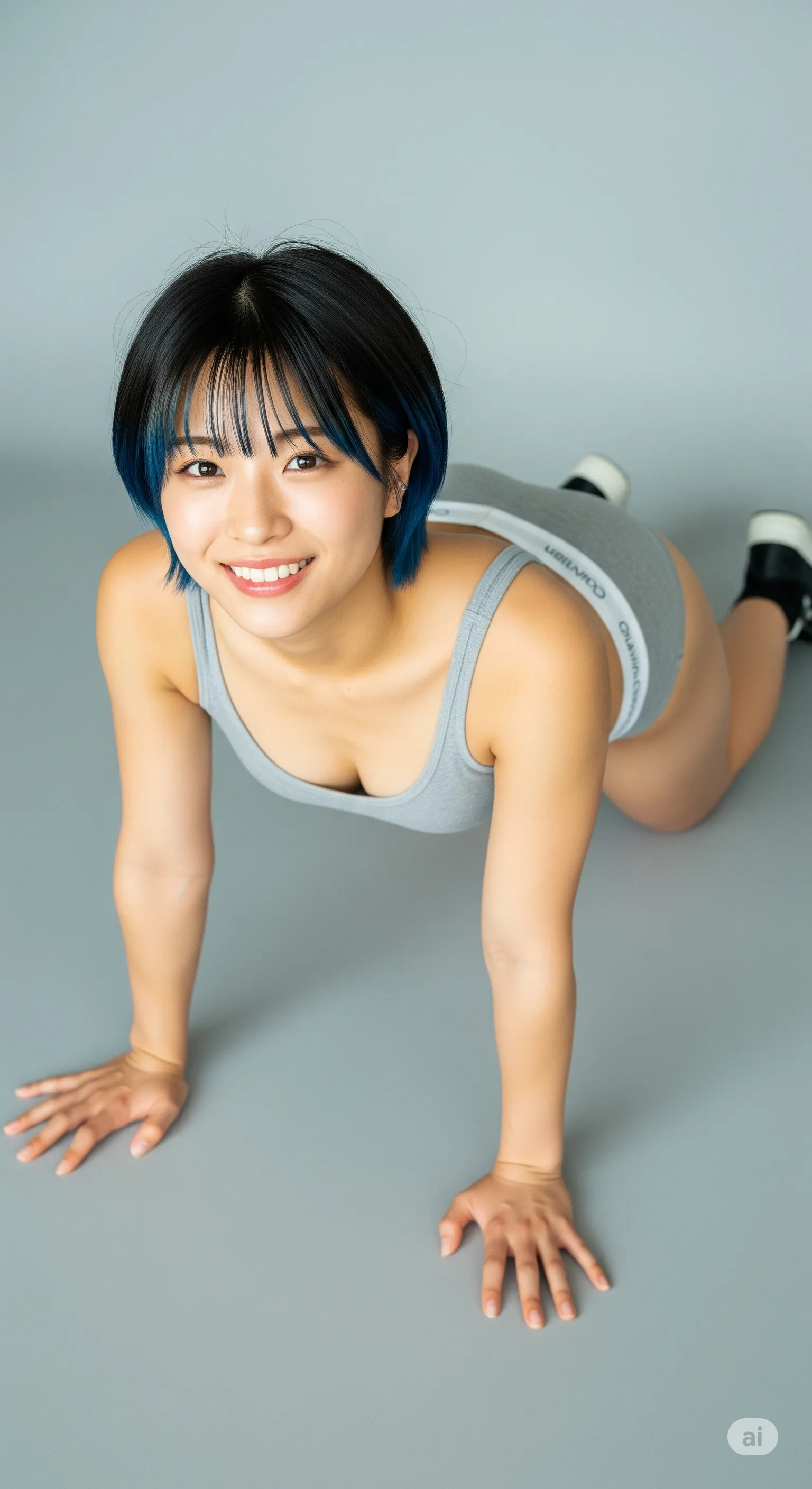 Calvin Klein(カルバンクライン) スポーツウェア 四つん這いグラビア 023