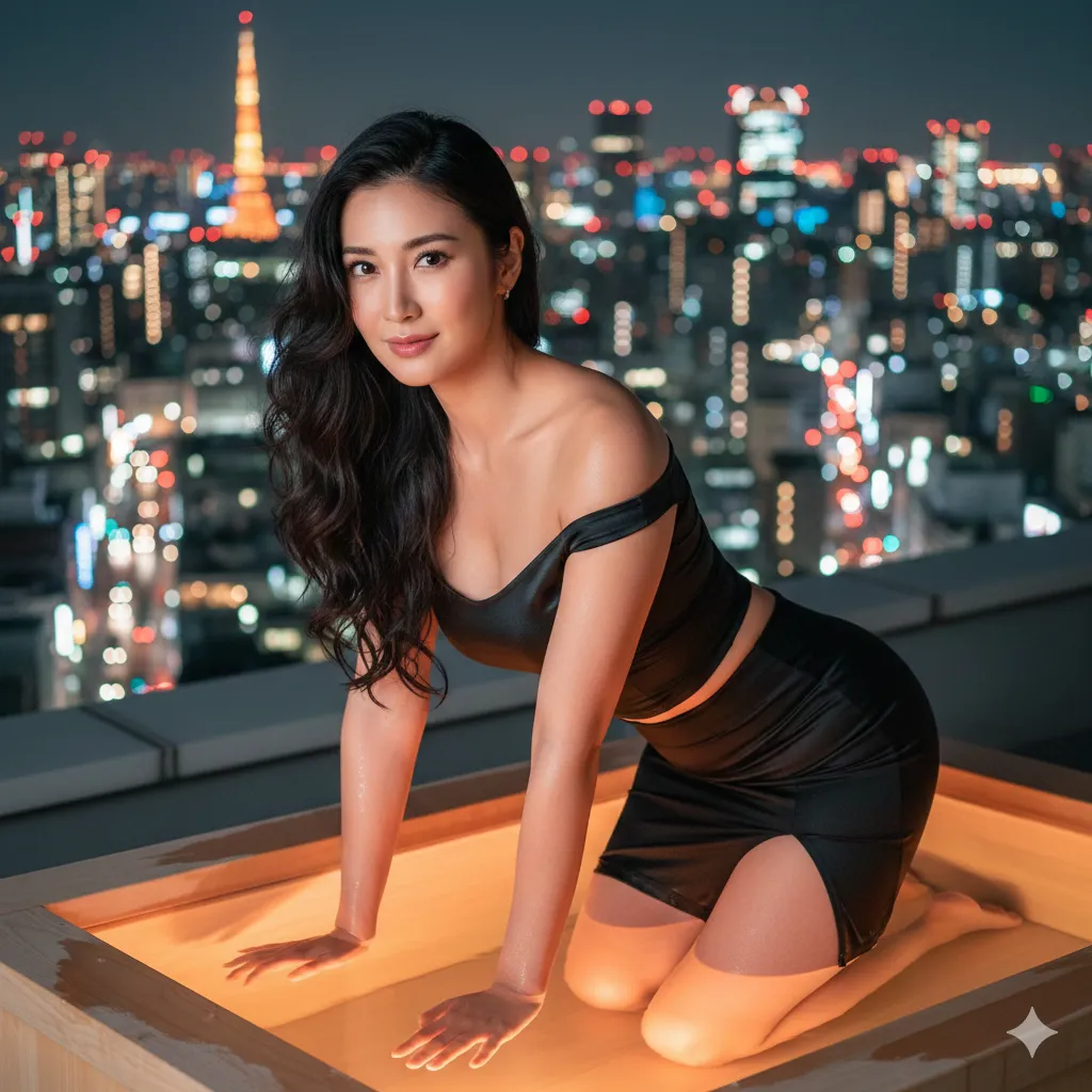 熟女 素人 混浴 温泉 グラビア エロ画像